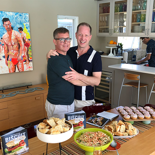 Brian Perrin with Michael Volpatt